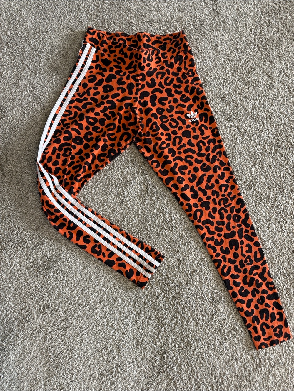 Adidas x Rich Mnisi 3 Stripe Cheetah Print Leggings